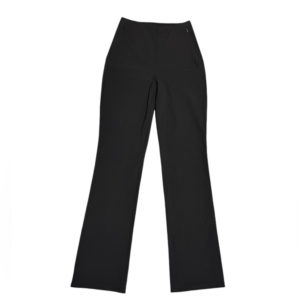 Lululemon Smooth Fit Pull-On High Rise Pant Black Womens Size 0 Luxtreme Trouser
